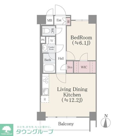 フェールメゾン菊川の物件間取画像